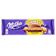 ШОКОЛАД Milka 300г Schoko & Keks 1/12