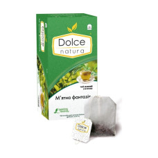 Dolce natura чай М'ятна фантазія зелений 2г * 25пакетів (12шт)