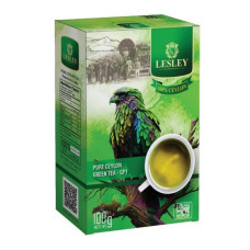 Lesley 100г GP1 Ceylon Green Tea крупно листовий зелений чай * 36шт
