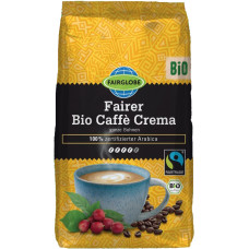 Fairglobe Bio Fairer Cafe Crem арабіка кава в зернах 1кг