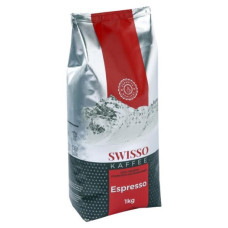 Кава Swisso 100 % Есрессо 1кг 8шт