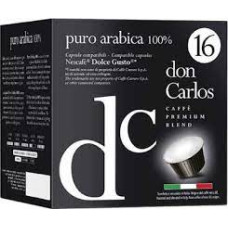 DON CARLOS Dolce Gusto Arabica кава в капсулах 16шт * 7г * 6уп