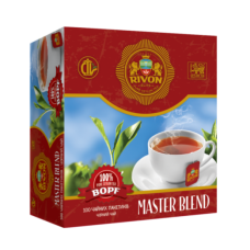 RIVON tea Чорний Мастер бленд *1.5г*100пакетів/24шт