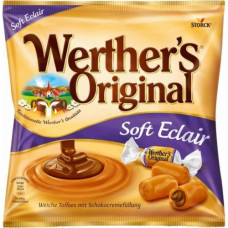 Цукерки Werther's Original Карамельні Soft Eclair 180г / 15 шт/ящ