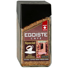 EGOISTE кава розчинна Special 100г*9шт роз.+мелений с/б