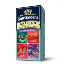 САН ГАДЕНС конверт British assorted чай в пакетиках 2г*25*24шт