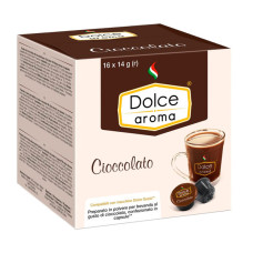 Dolce aroma кава в капсулах Dolce Gusto CIOCCOLATO 16шт * 14г