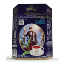 Ransar tea чорний+зелений LOVER'S 1001 NiGHTS BOP+GP1 чай 100г/36шт