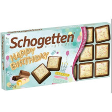 Chocolate Schogetten Happy Birthday 100г