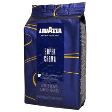LAVAZZA кава в зернах Super Crema 1кг синя 90% ІТ