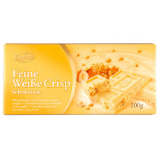 ШОКОЛАД Karina 1916 Weisse Crisp білий 200г (10шт)