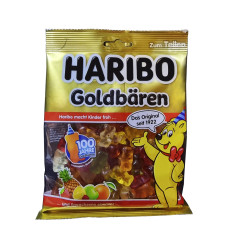 Цукерки HARIBO Zlote Misie жувальні 85г (23шт)