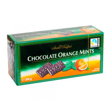 ШОКОЛАД Chocolate Orange Mints 200г м'ята-апельсин чорний