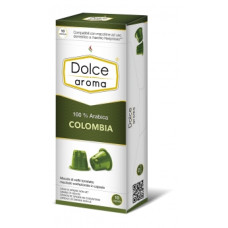 Dolce aroma кава в капсулах Nespresso Colombia 10шт * 5.5г