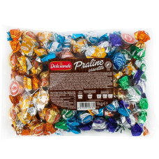 Цукерки Dolciando Praline asorti шоколадні 1кг (6шт)