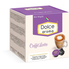 Dolce aroma кава в капсулах Dolce Gusto CAFFE LATTE 16шт * 10г