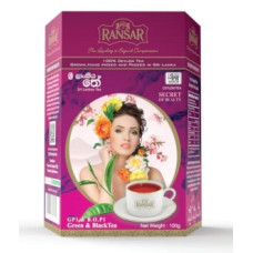 Ransar tea чорний+зелений Secret of Beauty BOP+GP1 чай 100г/36шт