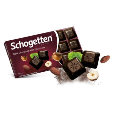 Chocolate Schogetten Dark with Nuts 100г