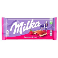 ШОКОЛАД Milka 100г Raspberry з малиновим джемом (22шт)