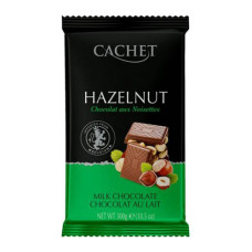 CACHET 300г milk chocolate HAZELNUT 21648