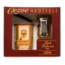 Kurukahveci Turkish coffee Набір кава мелена 250г + турка