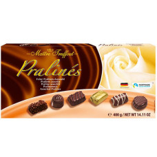 Цукерки Pralines Assorted Maitre Truffout асортимент 400г