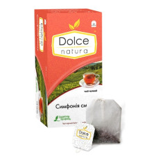 Dolce natura чай Симфонія смаку чорний 2г * 25пакетів (12шт)
