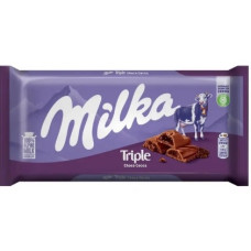 ШОКОЛАД Milka 90г Triple молочний (20шт)