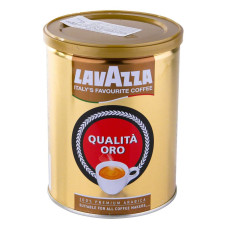 LAVAZZA 250г ж/б Qualita ORO арабіка кава мелена ІТ
