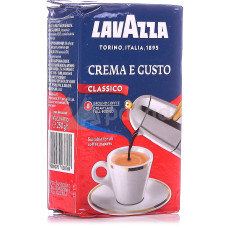 LAVAZZA 250г Crema E Gusto Classico кава мелена синя ІТ