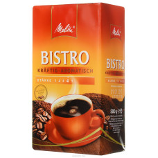 Melitta BISTRO кава мелена 500г