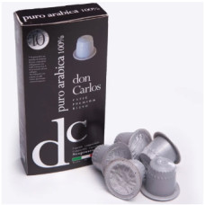 DON CARLOS nespresso Puro Arabica кава в капсулах 10шт * 5.2г * 12уп