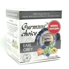 Gurmans choice чорний Граф Грей чай 90г (24шт)