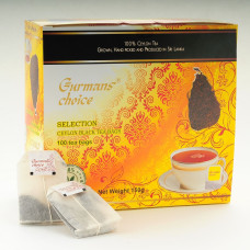 Gurmans choice чорний цейлонський пакетований 1.5гх100пакетів