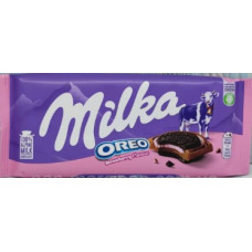 ШОКОЛАД Milka 92г OREO Strawberry (16шт)