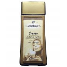 GOLDBACH Crema кава розчинна порошкоподібна 150г * 6шт скло