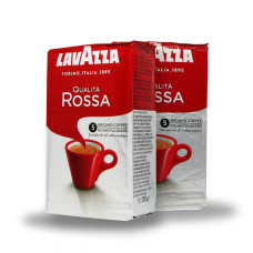 LAVAZZA 250г Qualitta Rossa кава мелена червона ІТ