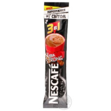 Nescafe 3 в 1 Екстра стронг 20стіків * 17.2г * 12уп