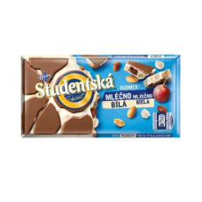 Studentska 180г chocolate Duomix молочний і білий