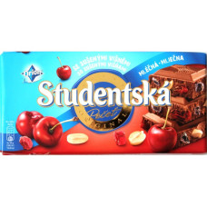 Studentska 180г chocolate молочний Вишня ізюм цукати