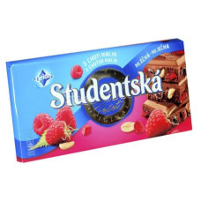 Studentska 180г chocolate молочний Малина горіх цукати