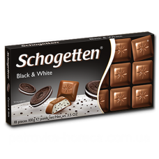 Chocolate Schogetten Black & White 100г