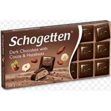 Chocolate Schogetten Dark Chocolate with Hazelnuts 100г