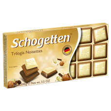 Chocolate Schogetten Trilogia originals 100г
