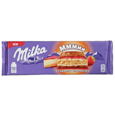 ШОКОЛАД Milka 300г Strawberry Cheesecake (12шт)