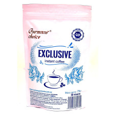 Gurmans Choice EXCLUSIVE 75г кава розчинна м\у