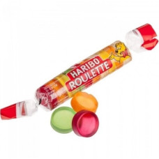 Цукерки HARIBO Roulette жувальні 25г (50шт)