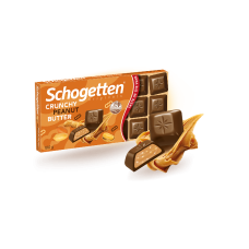 Chocolate Schogetten Crunchy Peanut Butter 100г