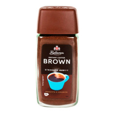 Bellarom Brown кава розчинна порошкоподібна 100г * 8шт скло
