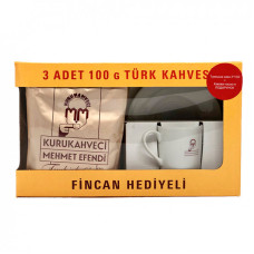 Kurukahveci Turkish coffee Набір кава мелена 300г + чашка